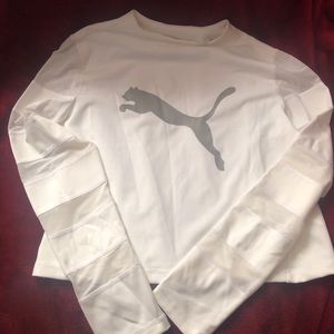 cropped puma long sleeved